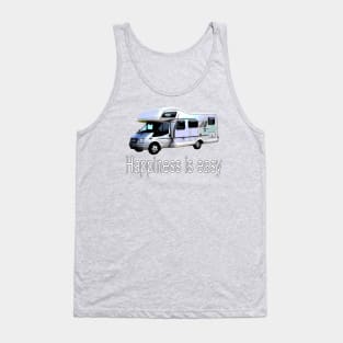 Happiness is easy - MotorHome Tank Top